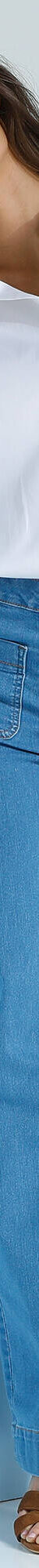 Effen oversize hemd, popeline (wit) Effen oversize hemd, popeline (wit)